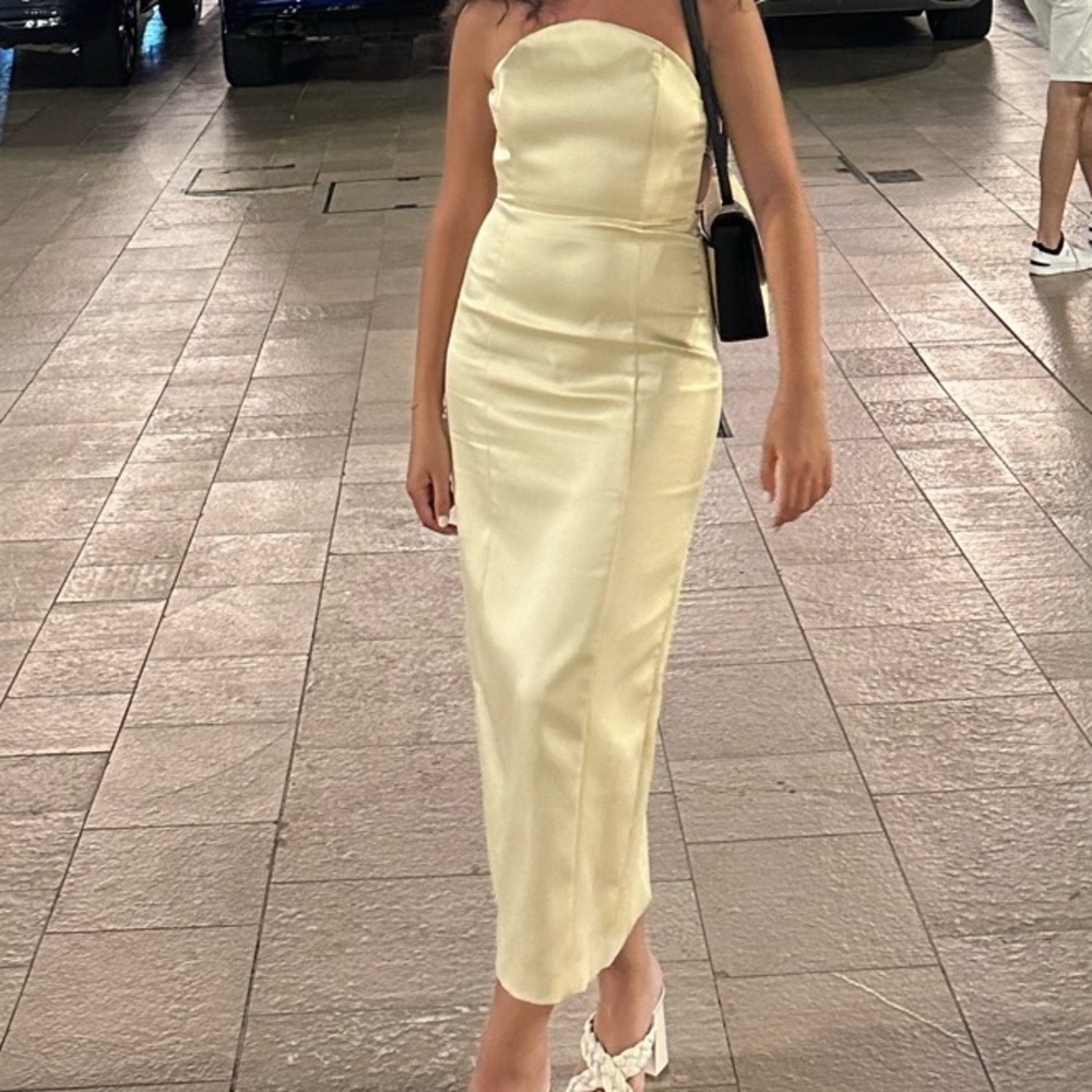 COPY - Zara Satin Effect MIDI 2180/233 Dress